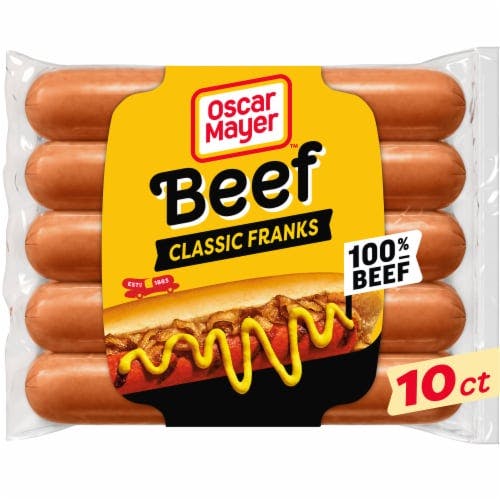 2 Oscar Mayer Beef Franks Packs