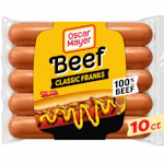 2 Oscar Mayer Beef Franks Packs
