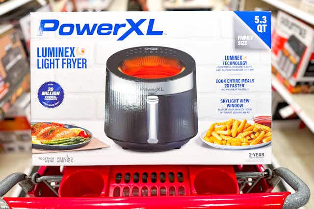 PowerXL Supercharged Air Fryer, as Low as $64.59 at Target (Reg. $119.99) card image