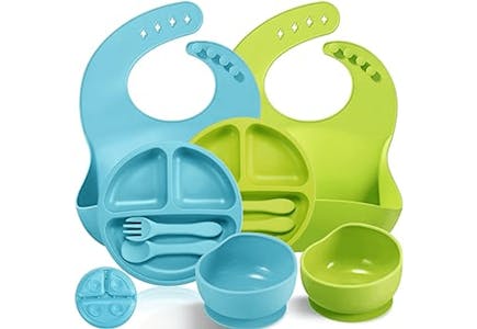 Silicone Baby Feeding Set