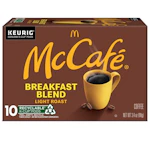 2 McCafe Coffee Pods Boxes