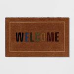 Threshold 'Welcome' Coir Doormat