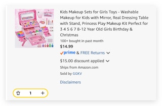 kids makeup set
