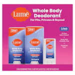 Lume Whole Body Deodorant Set 3-Pack