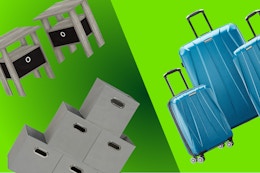 Flashlight, Luggage, Storage Bins, and More Amazon Deals Over 60% Off card image