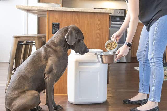 Vittles Vault Dog Food Storage Container, Only $37 on Amazon (Reg. $67) card image