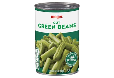 2 Meijer Canned Beans
