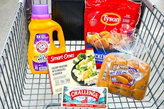 kroger 5x digital coupon grocery deals in shopping cart