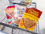general mills cereal boxes in walgreens cart