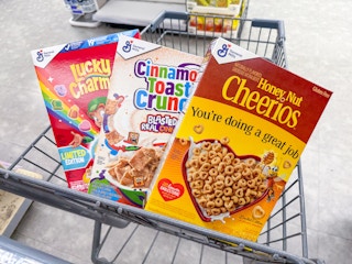 general mills cereal boxes in walgreens cart