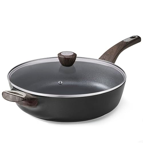 Nonstick Frying Pan and Lid