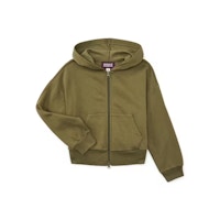 Kids' Hooded Full Zip Fleece Jacket