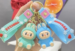 This Labubu-Inspired Keychain Wristlet Is Just $13 Shipped (Reg. $20) card image