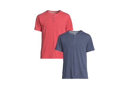 George Men's Henley Tee Set