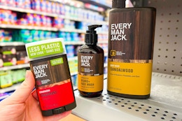 Get $3 Back on Every Man Jack Products at Walmart and Target card image