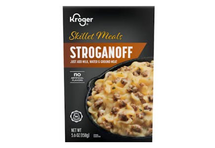 5 Kroger Skillet Meal Boxes