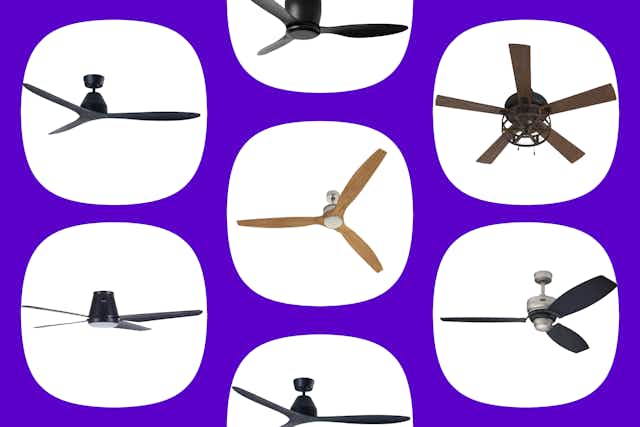 Get a 52-Inch Ceiling Fan With Light for $90 at Wayfair, Plus More Fan Deals card image