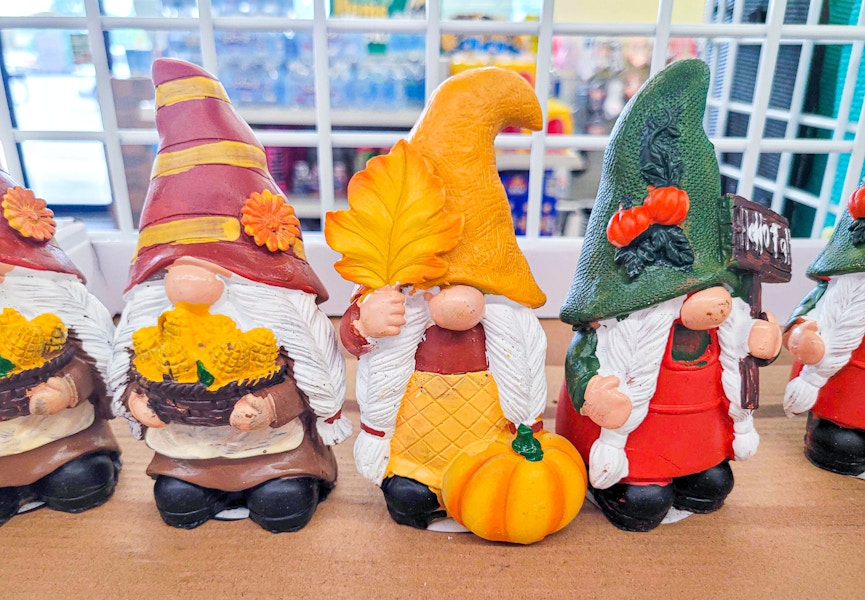 dollar tree fall gnomes