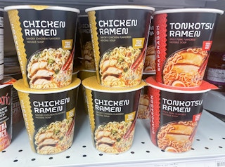 snapdragon ramen on shelf at meijer