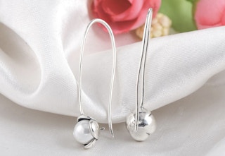 until gone 18k white gold plated pearl drop hook earrings stock image 2023 1 1679404261 1679404261