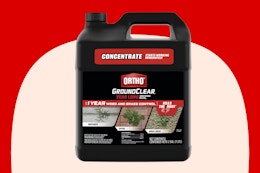 a bottle of weed killer 