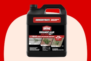 a bottle of weed killer