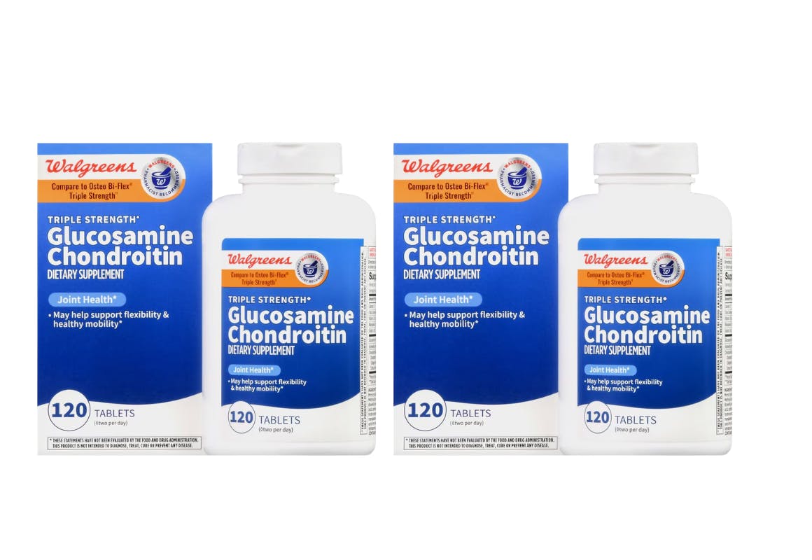 2 Walgreens Glucosamine Supplements