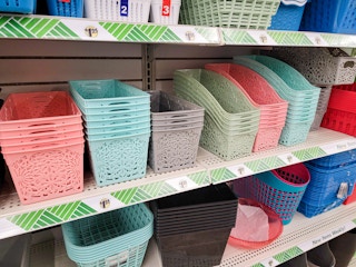 pastel storage containers