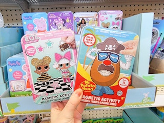 lol surprise and mr potato head magnetic activity kits