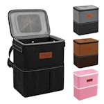 Car Trash Can with Lid