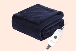 Sunbeam Electric Heated Throw Blanket B09W465SPN