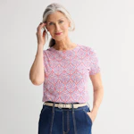 Women's Croft & Barrow Crewneck Tee