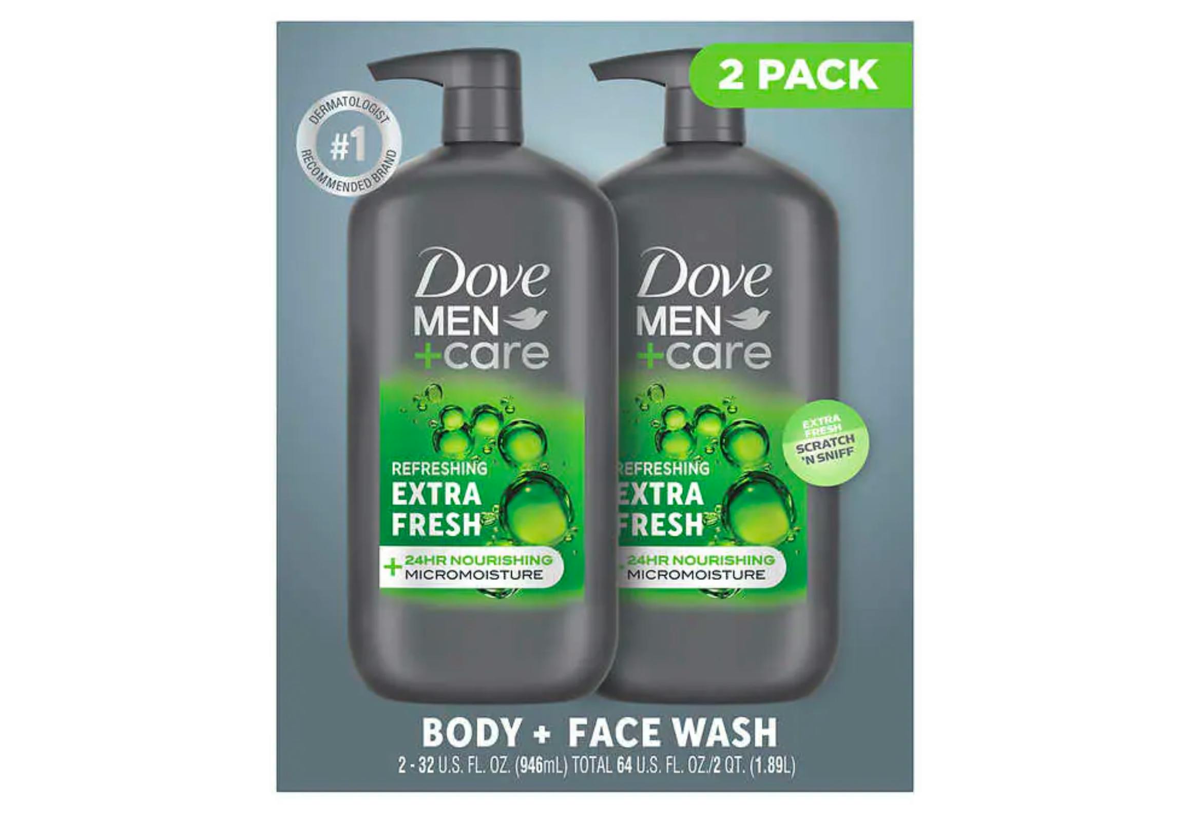 Dove Body Wash 2-Pack