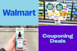 Veggies made Great Muffins and TruSkin Serum in Walmart store