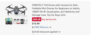drone Amazon receipt
