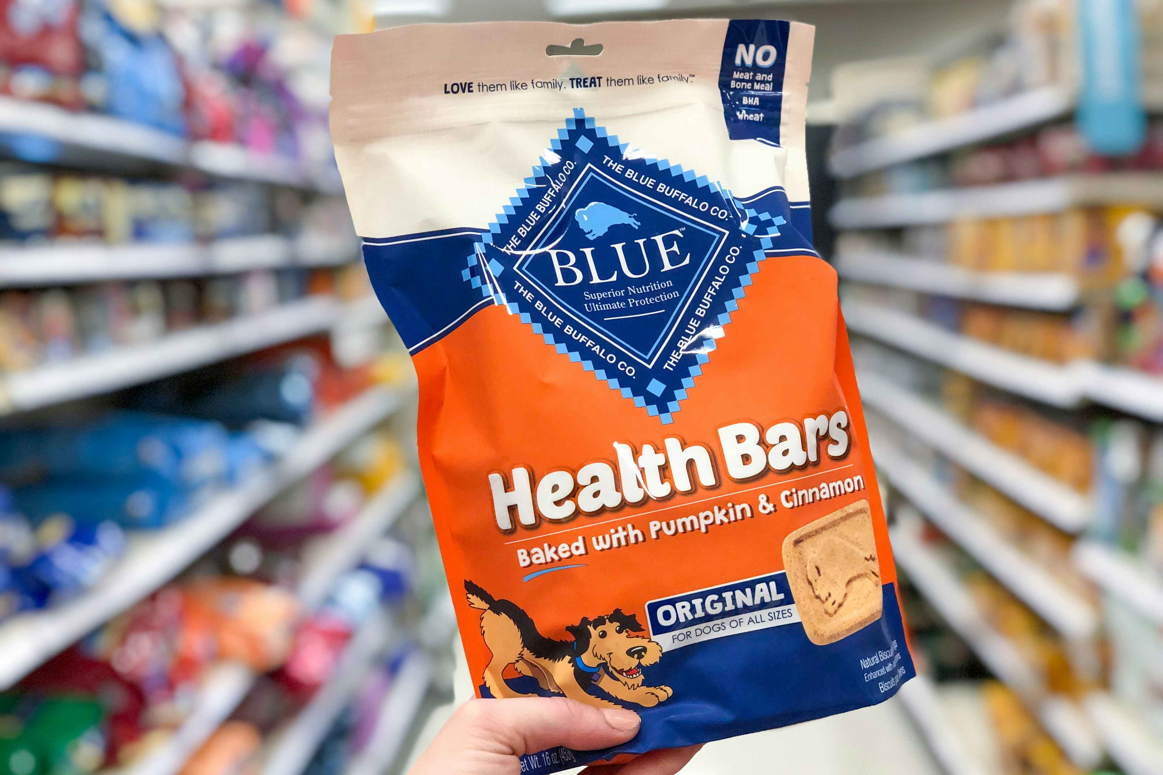Blue Buffalo Health Bars 16-Ounce Bag, as Low as $3.37 on Amazon