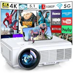 Wi-Fi Bluetooth Projector