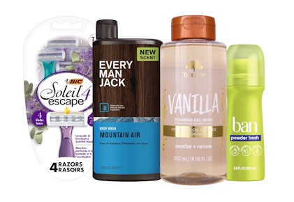 4 Body Care Items