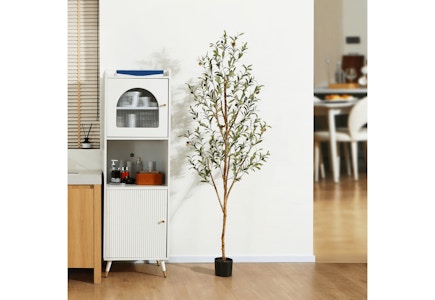 Artificial Olive Plant