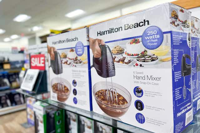 $16.99 Hamilton Beach Appliances: Blender, Slow Cooker, and More at Kohl's card image