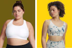 women wearing sports bras