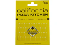 California Pizza Kitchen $50 Gift Card