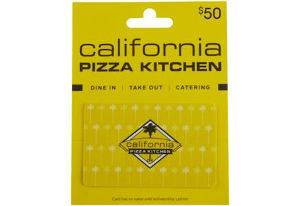 California Pizza Kitchen $50 Gift Card