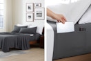 The Home Depot fitted sheet set