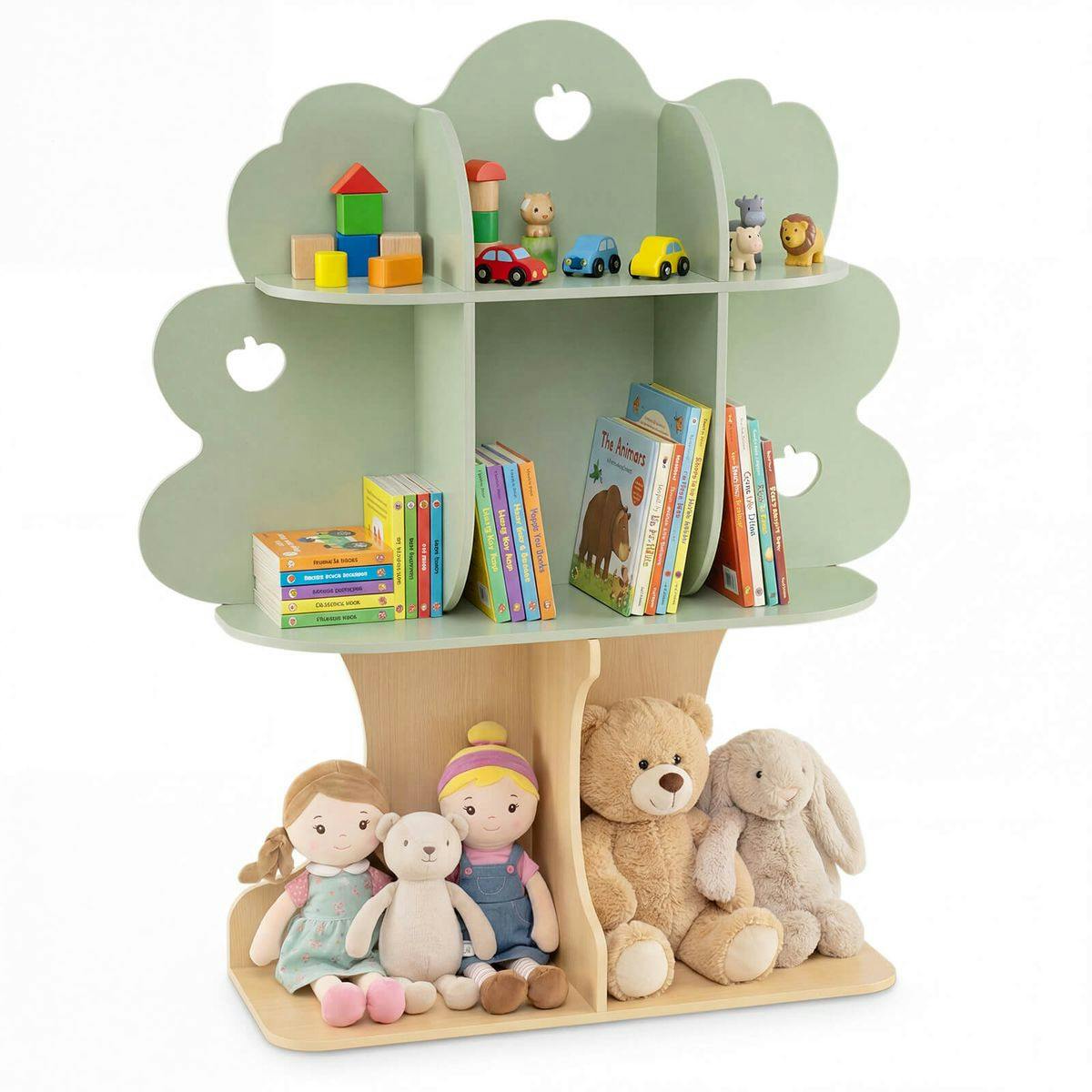 Costway Kids' Tree Bookshelf