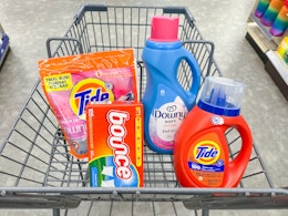 Get Tide, Bounce, and Downy Laundry Care for $2.84 Each at Walgreens card image