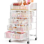 Rolling Makeup Cart
