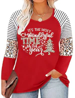 Women's Christmas Graphic Tee