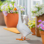 Porch Goose Statue