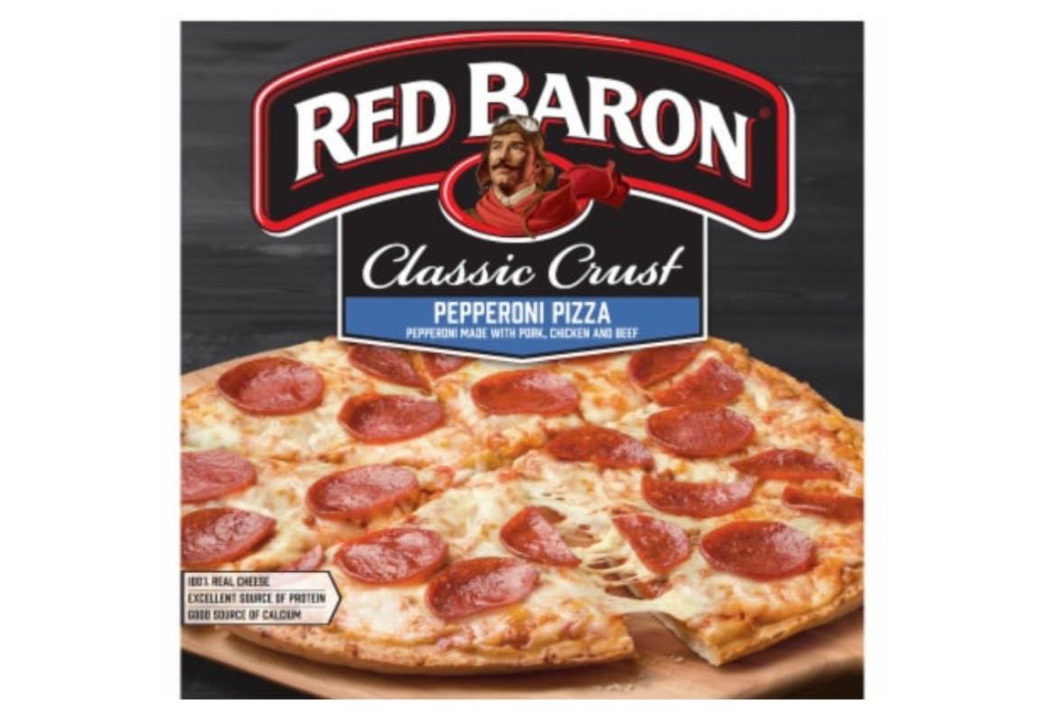 2 Red Baron Pizza Boxes